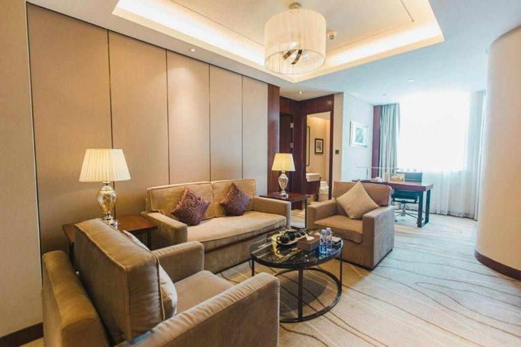 Grand Soluxe Zhongyou Hotel Shenzhen Exterior foto