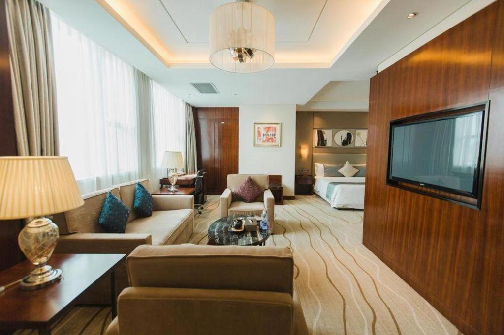 Grand Soluxe Zhongyou Hotel Shenzhen Exterior foto
